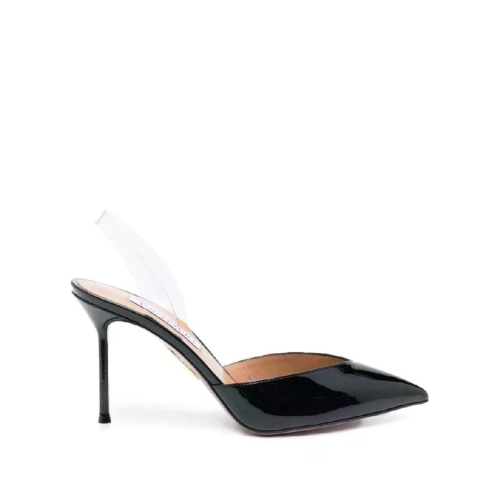 �������ֶ� Aquazzura V PLEXI SLING 85 VPSMIDL0PAP000 0