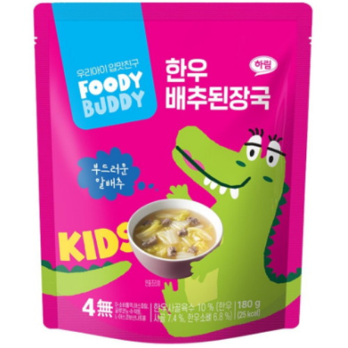 하림 푸디버디 한우 배추된장국 180g (1개)_이미지