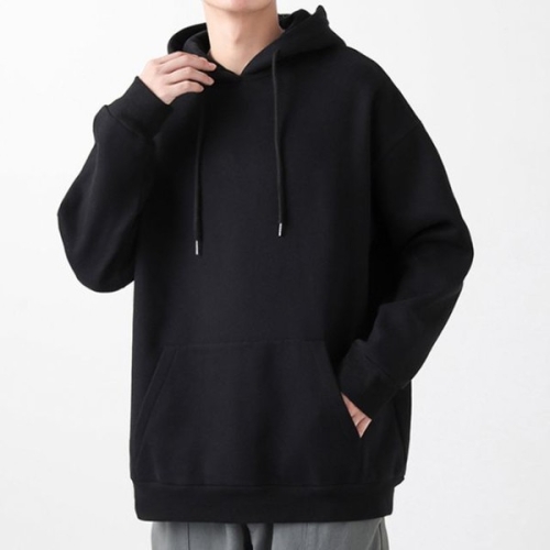 커플후드티 무지 오버핏 캐주얼후드 8637359_이미지