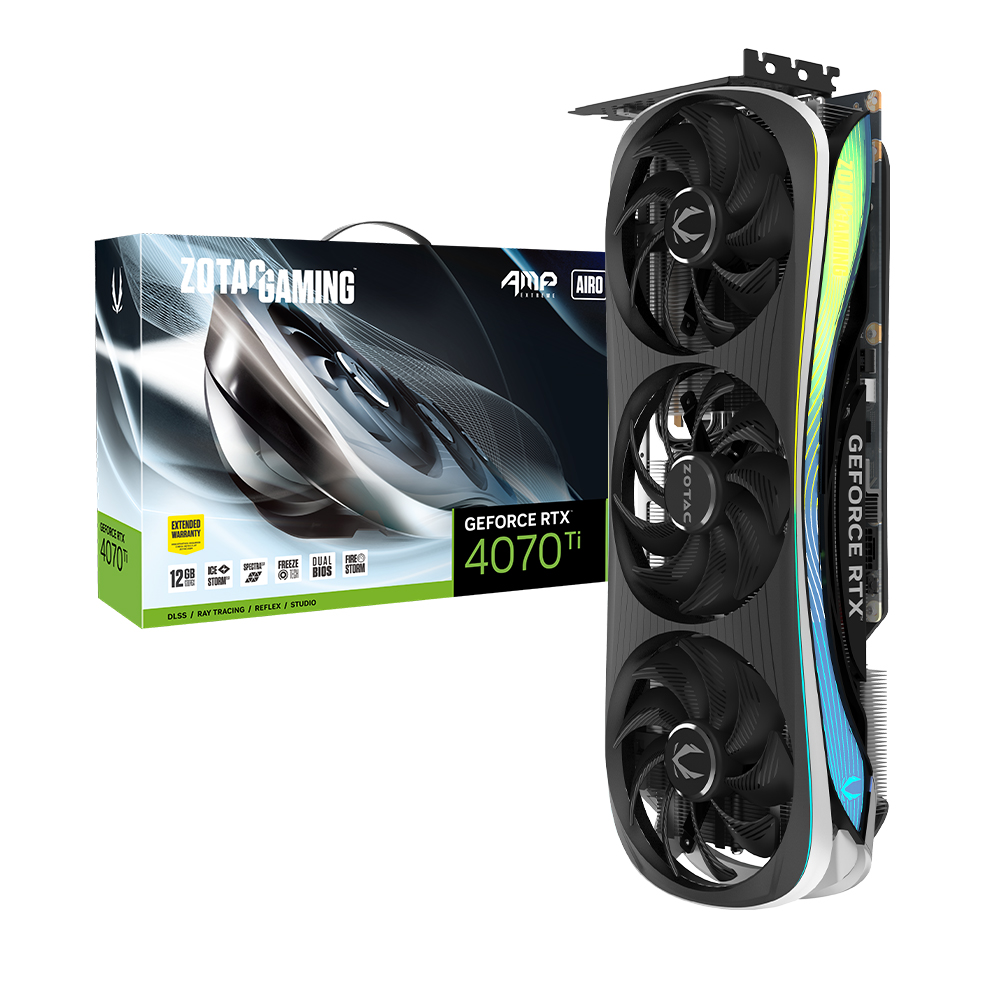 ZOTAC GAMING 지포스 RTX 4070 Ti AMP EXTREME AIRO D6X 12GB