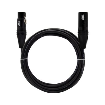 탑라인에이치디 HDTOP <b>XLR</b> 암 to 수 마이크 연장 <b>케이블</b> 블랙