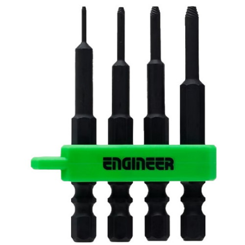 엔지니어 나사제거용 비트세트 DBZ-402 (4pcs) (1세트)_이미지