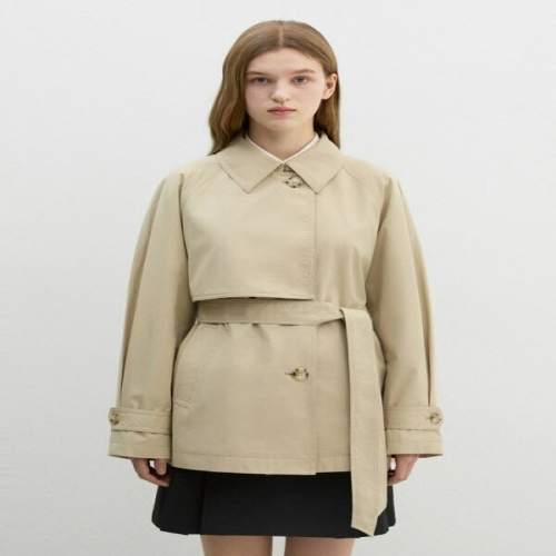 시스티나 벨티드 건플랩 트렌치 코트 AWWBYP11030이미지입니다. 누르면 해당 게시물로 새창이동합니다.