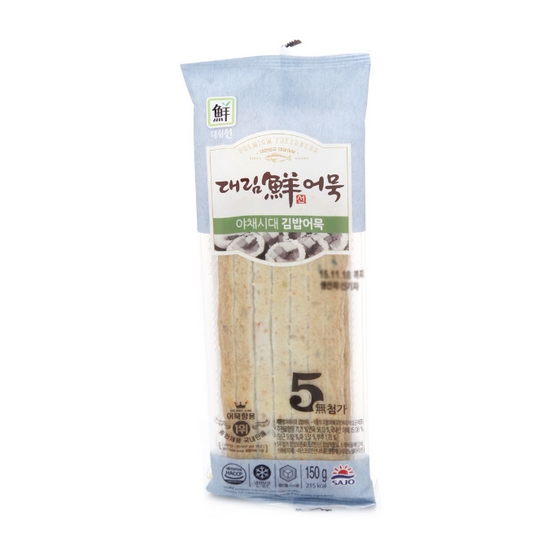 사조대림 대림선 야채시대 김밥어묵 150g (5개)_이미지