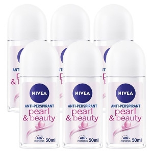 니베아 데오드란트 롤온 48h 펄앤뷰티 50ml (6개)_이미지