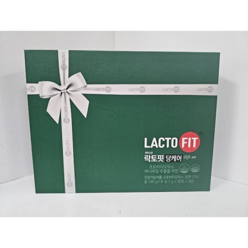 락토핏 당케어 선물세트 90포