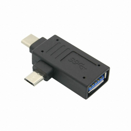 라이트컴 COMS 2in1 USB 3.0 멀티 OTG 젠더 (NE879)