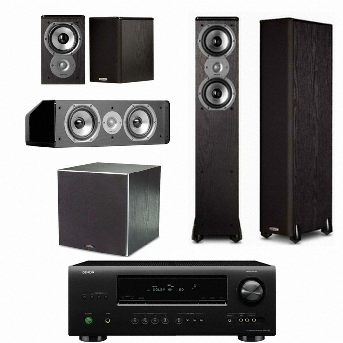 폴크오디오 TSi300 5.1채널 + 데논 AV리시버 (AVR-1312, PSW10)