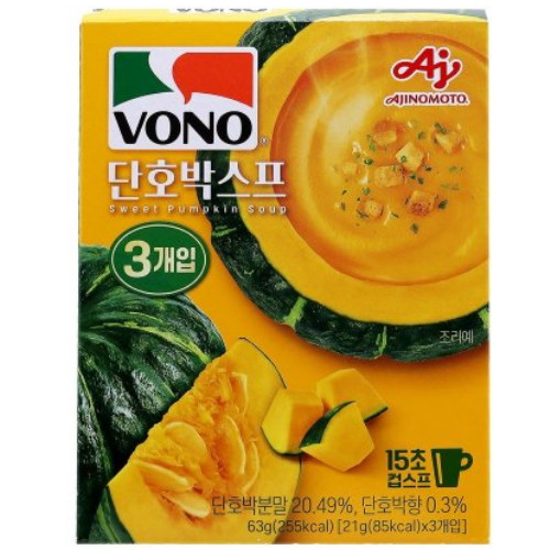 농심 보노 단호박스프 63g (1개)_이미지