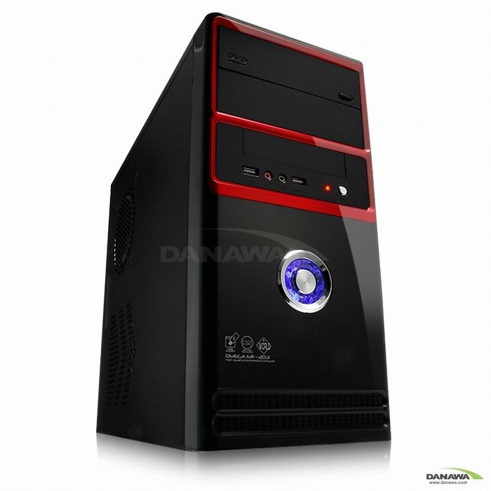 월드컴퓨터산업 OMEGA MF-203 대박이 레드_이미지