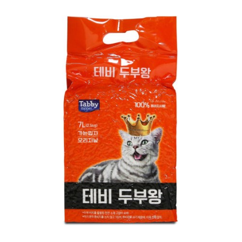 테비토퍼 두부왕 가는입자 오리지널 2.5kg이미지입니다. 누르면 해당 게시물로 새창이동합니다.
