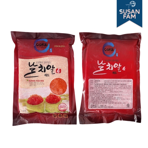 수산팜 코아 날치알 레드 800g이미지입니다. 누르면 해당 게시물로 새창이동합니다.