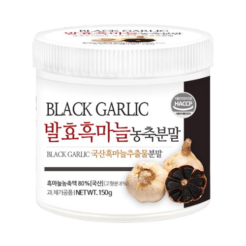 푸른들판 발효흑마늘 농축분말 150g (1개)