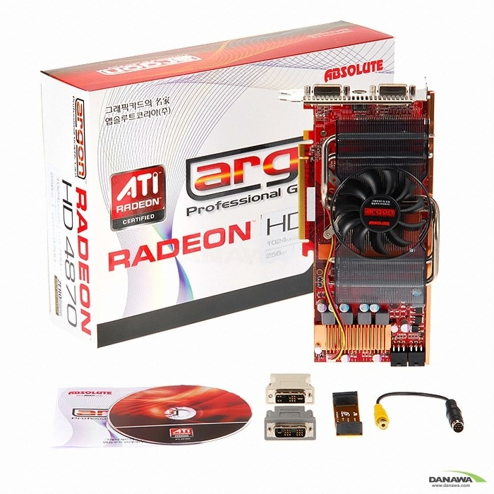 앱코 라데온 HD 4870 argon 1GB + GAMING MOUSE M4_이미지