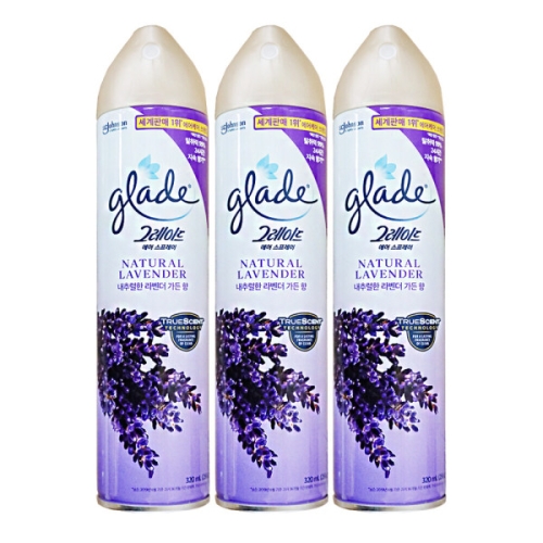 그레이드 미스트 에어스프레이 내추럴 라벤더 320ml (3개)_이미지