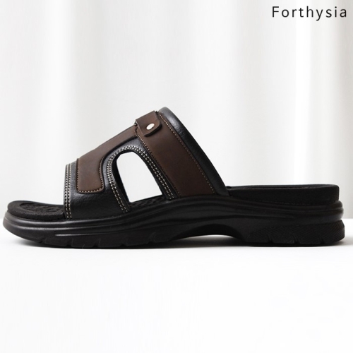 [불명] FORSYTHIA 남성사무용슬리퍼 캐주얼슬리퍼 남자가죽슬리퍼 mx01
