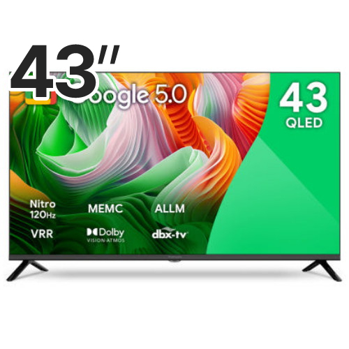 <b>더함</b> 치크 AMG 스마트 43 QLED 120HZ 돌비 AI 구글 5.0