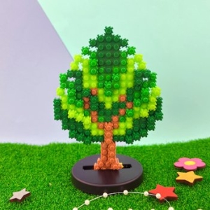 오렌지몰 디폼 끼우기블럭 식목일 나무 장식 만들기-윌마 율마 1091274_이미지