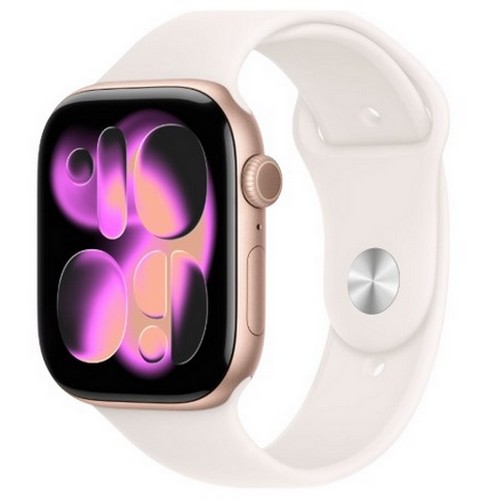 APPLE 워치 시리즈11 46mm Cellular 로즈골드 알루미늄이미지입니다. 누르면 해당 게시물로 새창이동합니다.