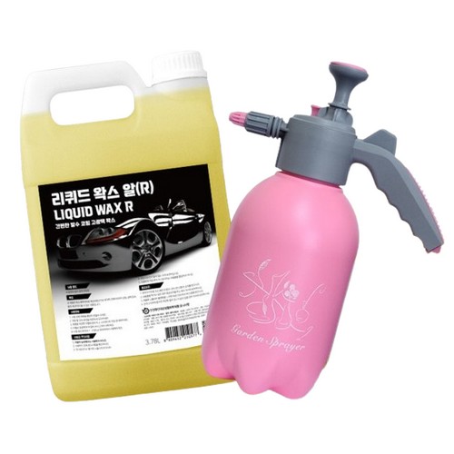 지디원 가우디 리퀴드 왁스 3.78L + 압축 분무기 2L 세트