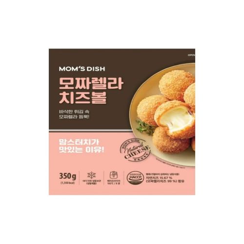맘스터치 모짜렐라 치즈볼 350g (3개)_이미지