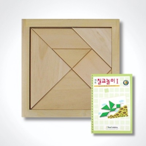 가베가족 가베가족 원목칠교 칠교놀이1단계탱그램 원목퍼즐_이미지