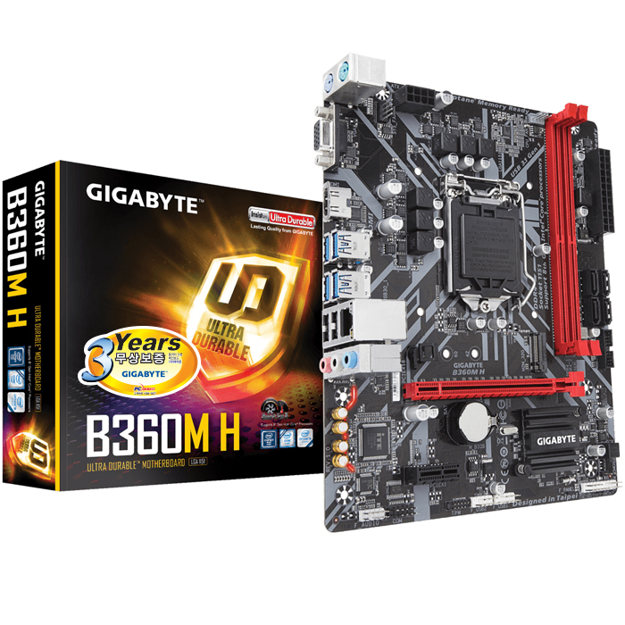 GIGABYTE B360M H 듀러블에디션 피씨디렉트_이미지