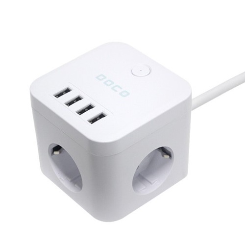 보코 3구 USB 미니 멀티탭