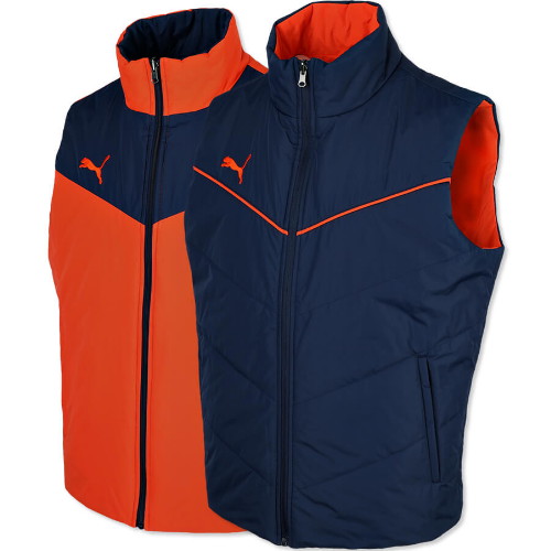 푸마 인디비주얼라이즈 리버시블 패디드 베스트 932712 (04, 비브란트오렌지)_이미지