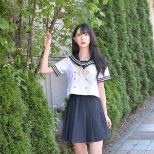 교복몰 JHORS18U_51 일본여고생 세라복 세트 반팔