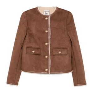 세미꾸띄르 SEMICOUTURE 라프리마 여성 자켓 Brown S5WT20 T561 /11_이미지
