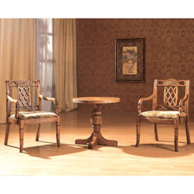 금성가구 아이비 고품격 엔틱 공예 부부테이블_이미지