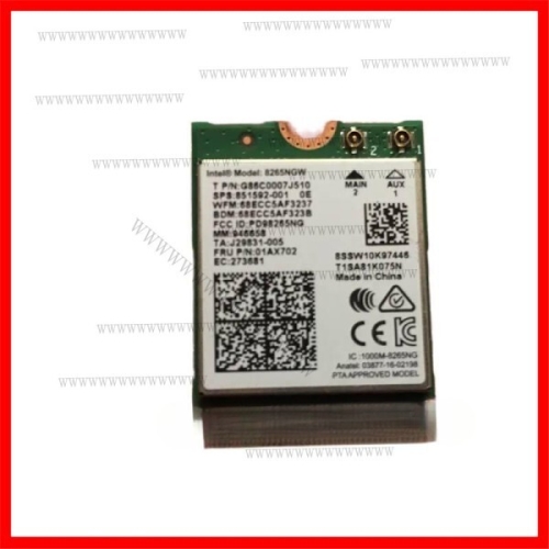ThinkPad T480 T570 P51S X270 01AX702용 네트워크 카드