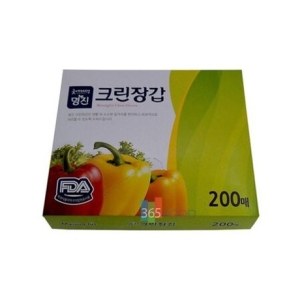 명진 크린장갑 200매 일회용 위생장갑