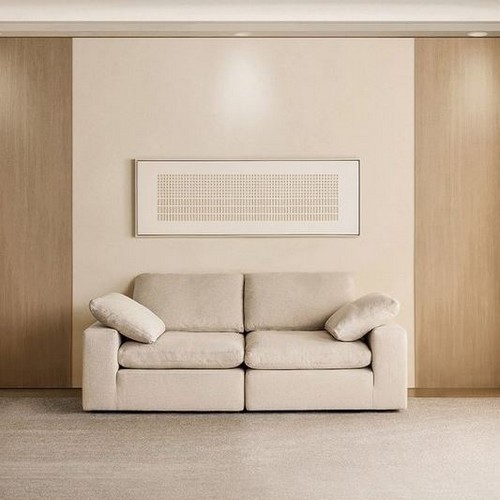 까사미아 캄포구스30 클래식 패브릭 소파 3인용