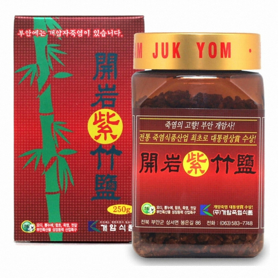 개암식품 9회 자죽염 알갱이 250g