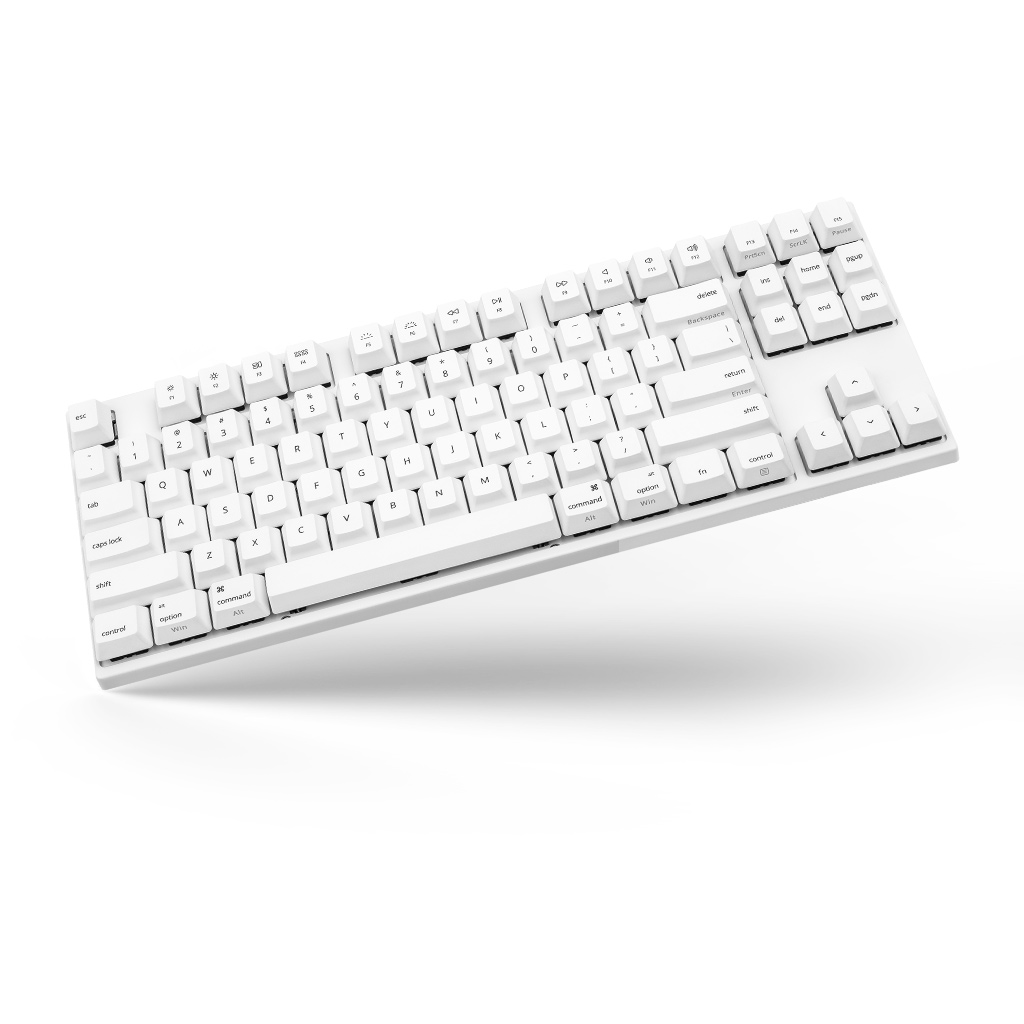 VARMILO VA87Mac 밀키 화이트 PBT 염료승화 영문 (적축)