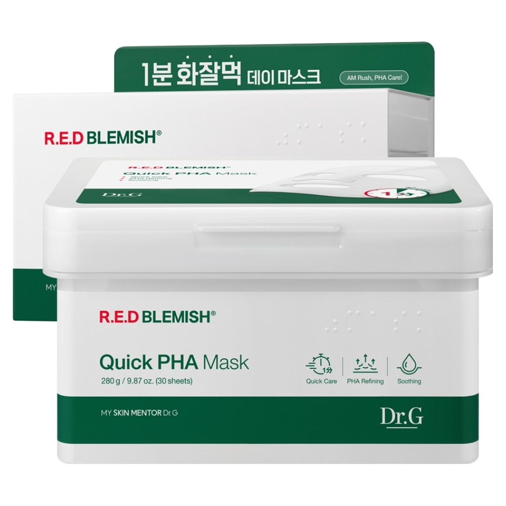 닥터지 레드 블레미쉬 퀵 파하 마스크 30매 (4개)_이미지