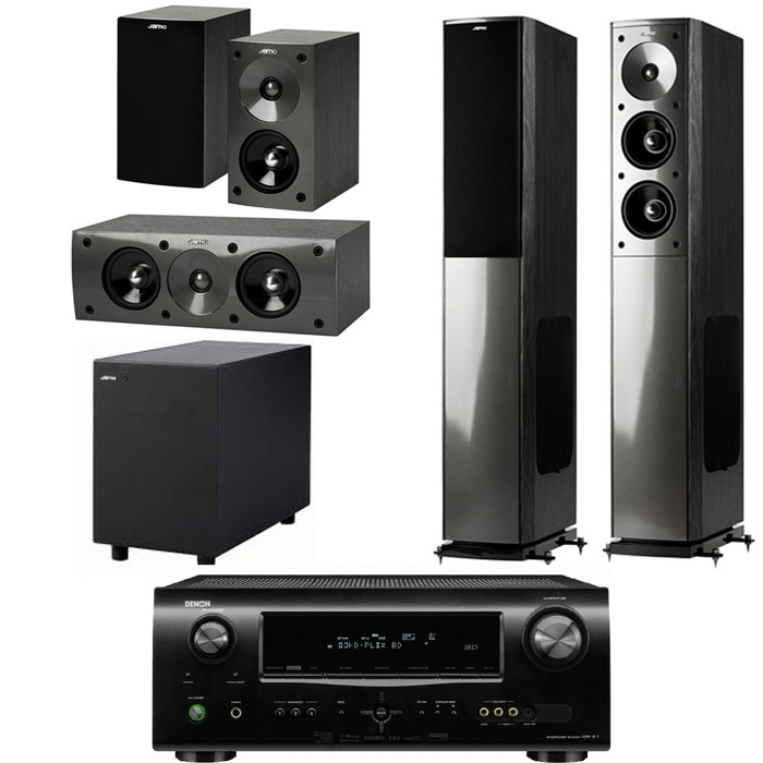 야모 S606 5.1채널 + 데논 AV리시버 (AVR-1611, SUB-200)