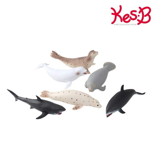  네이처 소프트 바다동물 6종세트