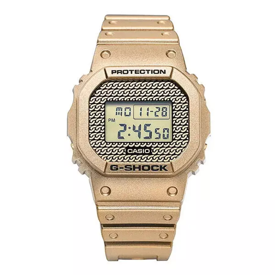 G-SHOCK 편집샵 미스터마초 DWE-5600HG-1DR 5600시리즈 디지털 스퀘어 골드