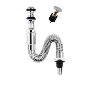 세면대배수관 자동팝업분리형 일체형트랩 세트 S10905696