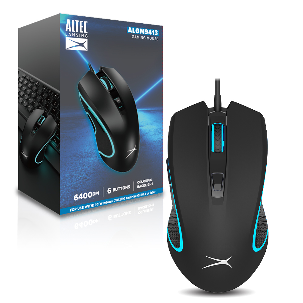알텍랜싱 ALGM9413 유선 게이밍 마우스 (블랙)_이미지