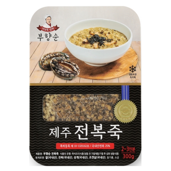한빛수산 부향순 제주 전복죽 300g이미지입니다. 누르면 해당 게시물로 새창이동합니다.