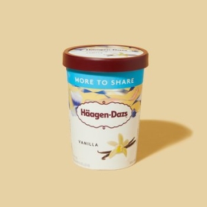 하겐다즈 메가 파인트 바닐라 650ml