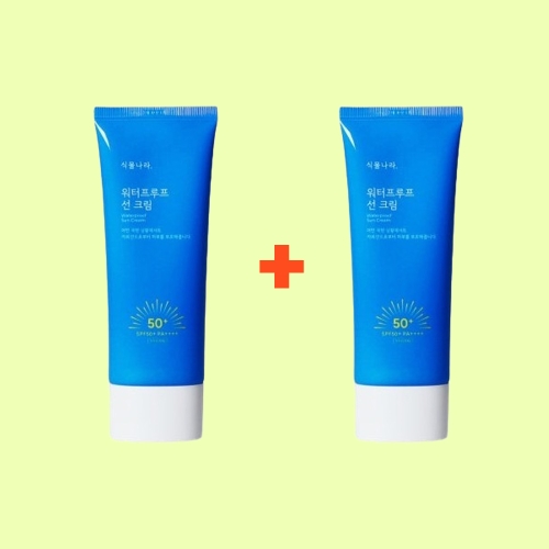 식물나라 워터프루프 선 크림 100ml (2개)