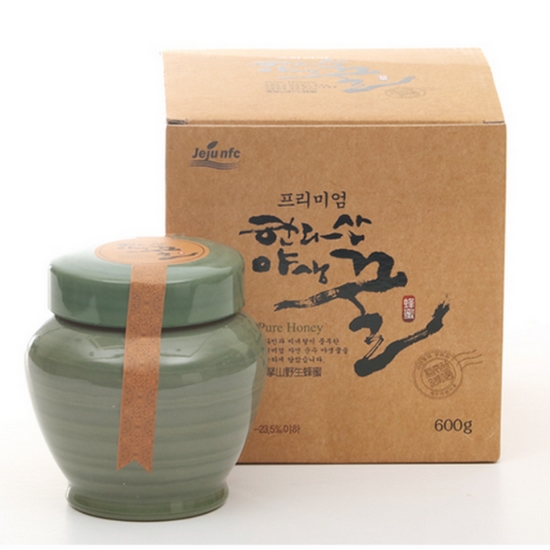제주자연식품 프리미엄 한라산야생꿀 선물세트 1kg (1개)_이미지