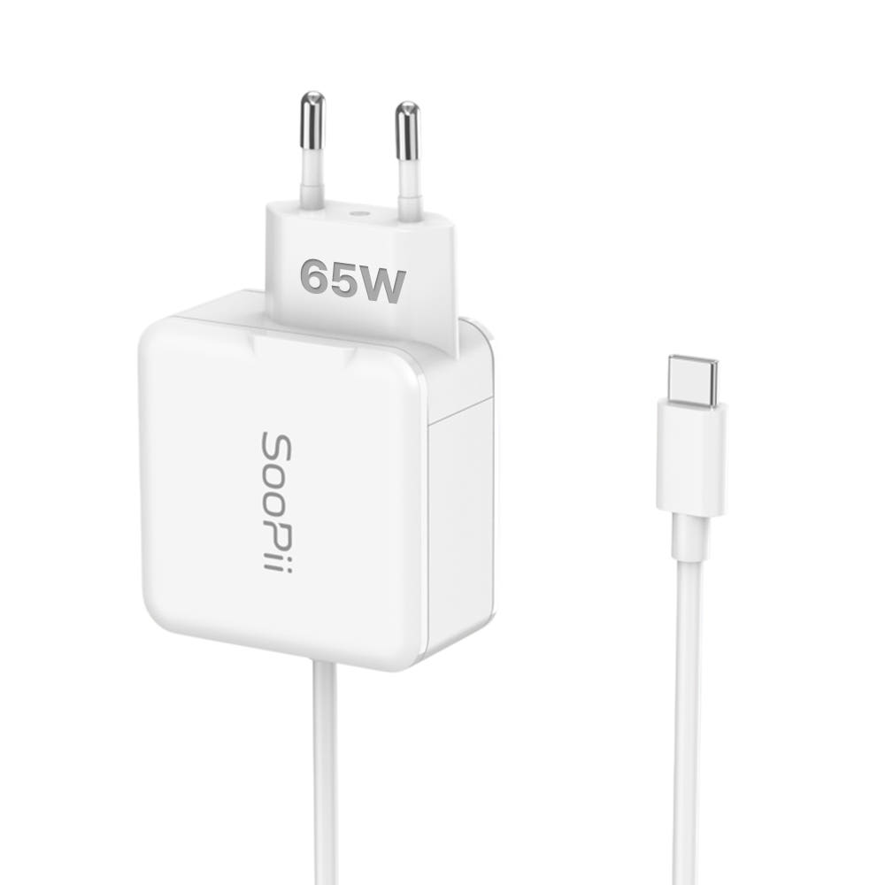 SooPii PD PPS <b>65W</b> 일체형 C타입 <b>충전기</b> 어댑터 Z65