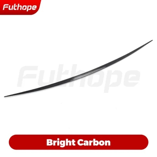 테슬라 악세사리 모델 3 Y S Futhope ABS 자동차 후면 지붕 트렁크 워터 2.Bright Carbon Y