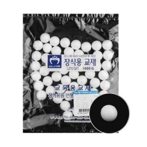 유니아트 1000 백구 스치로폼공 20mm 스티로폼/48개입 1개 -WCC02A9_이미지